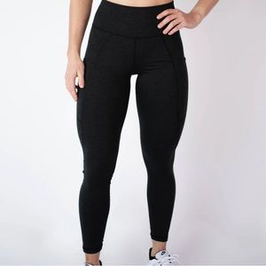 Fleo Leggings - Reverie Heather Black
